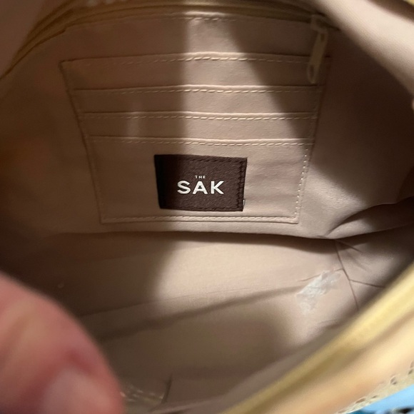 The Sak light gold Shoulder Bag with Intricate Cutout Design - Picture 10 of 10